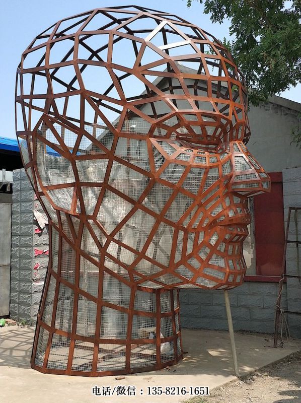 鏤空不銹鋼人物雕塑 (4) 鏤空不銹鋼人物雕塑 (4)