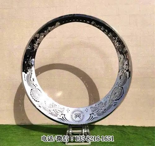 不銹鋼鏤空?qǐng)A環(huán)景觀雕塑 不銹鋼鏤空?qǐng)A環(huán)景觀雕塑