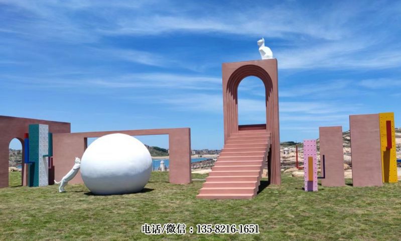景區(qū)打卡不銹鋼美陳裝飾景觀雕塑 景區(qū)打卡不銹鋼美陳裝飾景觀雕塑