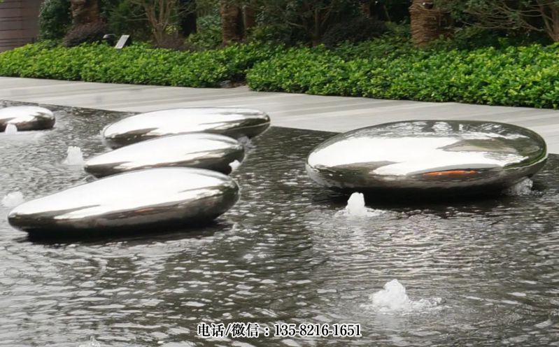 不銹鋼鵝卵石水景裝飾擺件 不銹鋼鵝卵石水景裝飾擺件