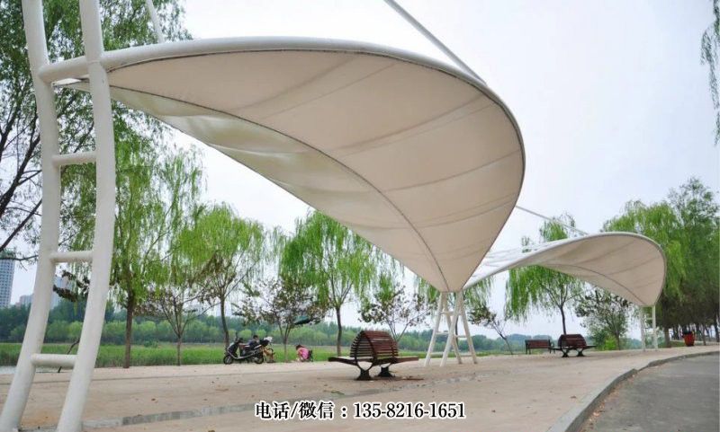 廣場不銹鋼廊架乘涼遮陽亭 廣場不銹鋼廊架乘涼遮陽亭